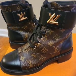 SOLD Louis Vuitton Wonderland Flat Ranger Boots